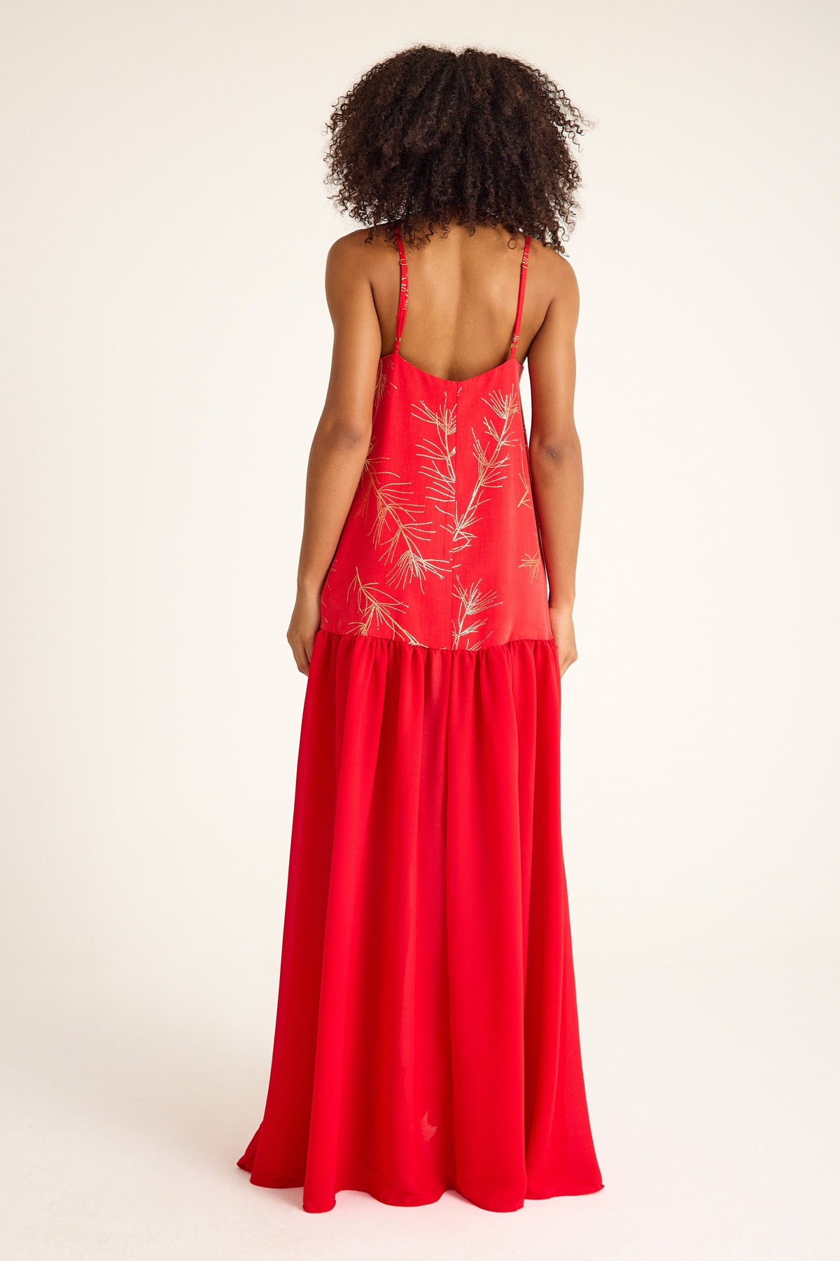 RED DASE DRESS